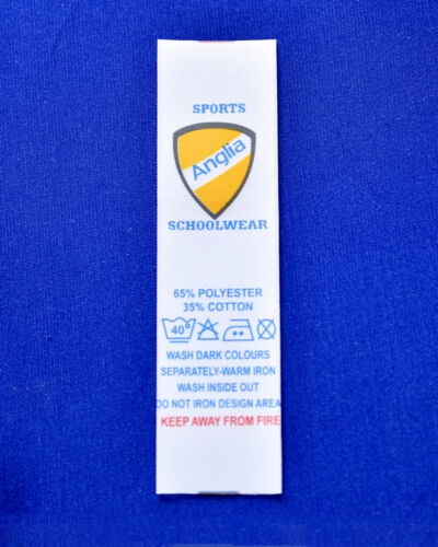 Angila Sports Satin Printed Labels-Kohinoor Labels