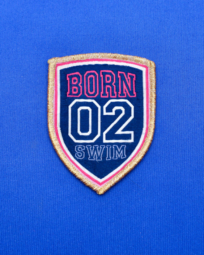 Born 02 Swim Woven Badges-Kohinoor Labels