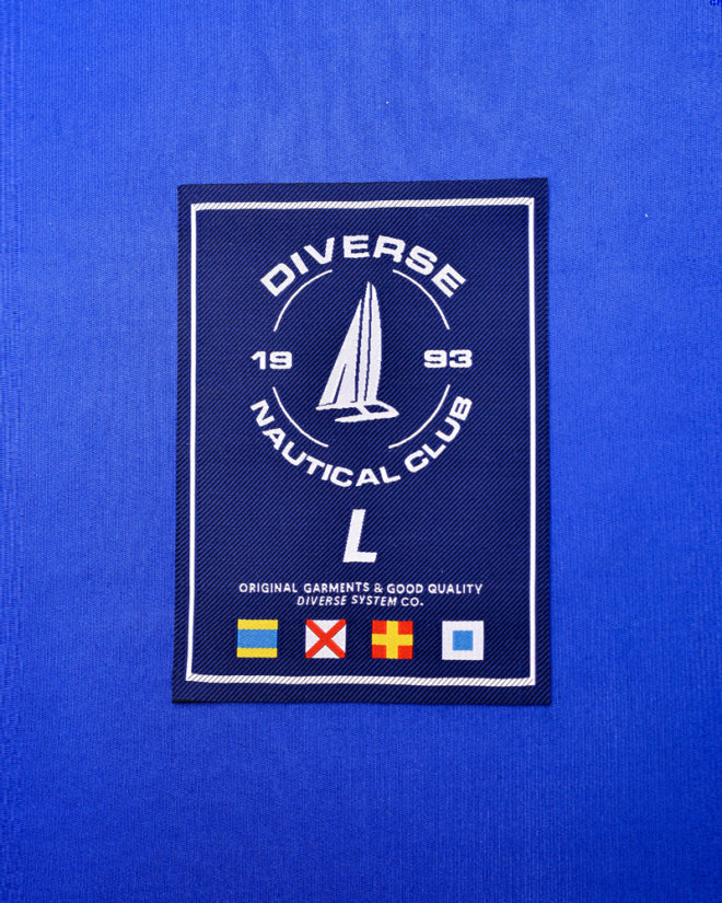 Diverse Nautical Club Woven Labels-Kohinoor Labels